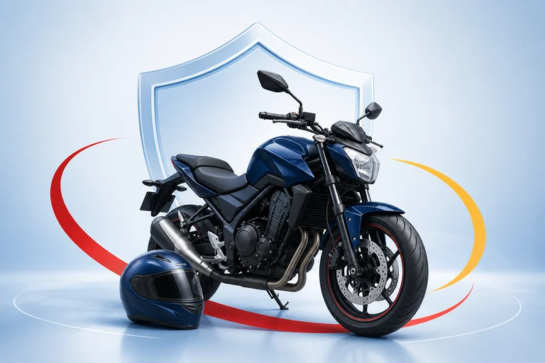 Ilustração para Seguro de Moto